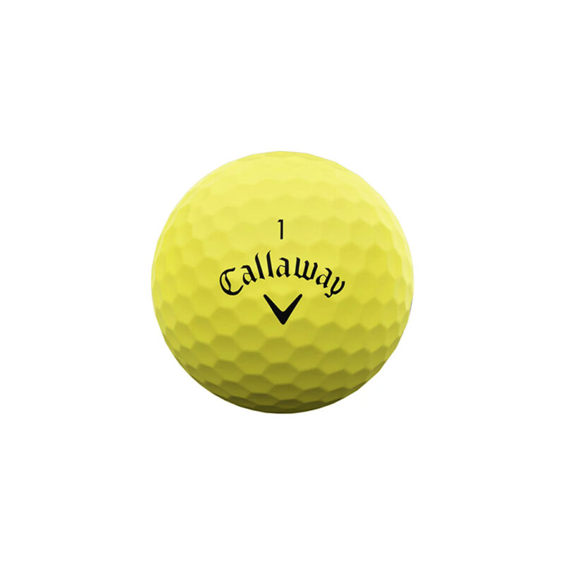 BOLA CALLAWAY SUPERSOFT PACK 3 (AMARILLA) - Imagen 2