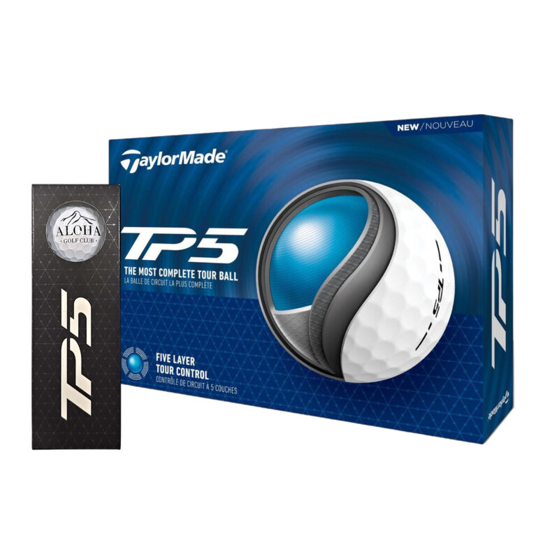 TAYLOR MADE BOLA TP5 DOCENA (BLANCA) (50 ANIVERSARIO)