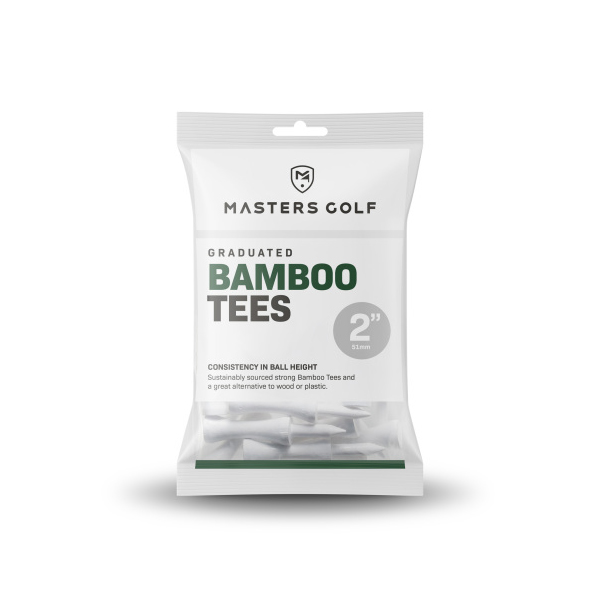 TEE MADERA BAMBOO THE MASTERS  2 BLANCO