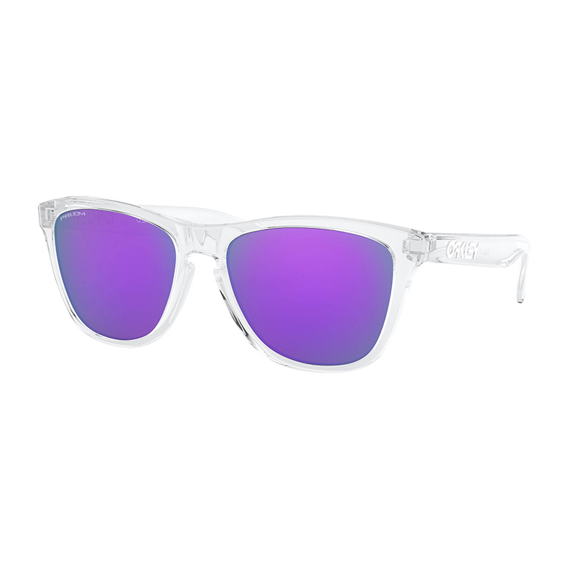 Oakley Frogskins Pol Clear w/Prizm Violet