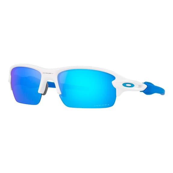 Oakley Flak XS Pol White w/ Prizm Sapphire