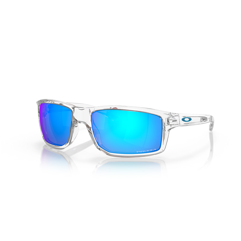 Oakley Gibston Polished Clear Prizm Sapphire