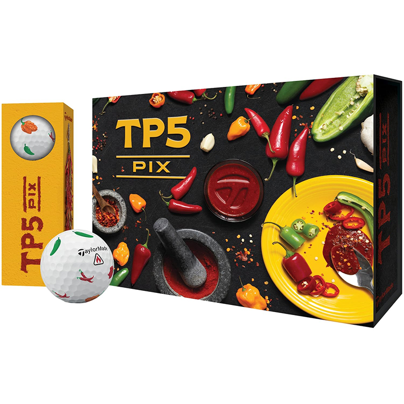 TAYLOR MADE BOLA TP5 PIX 3.0 EDICION LIMITADA CHILI (DOCENA)