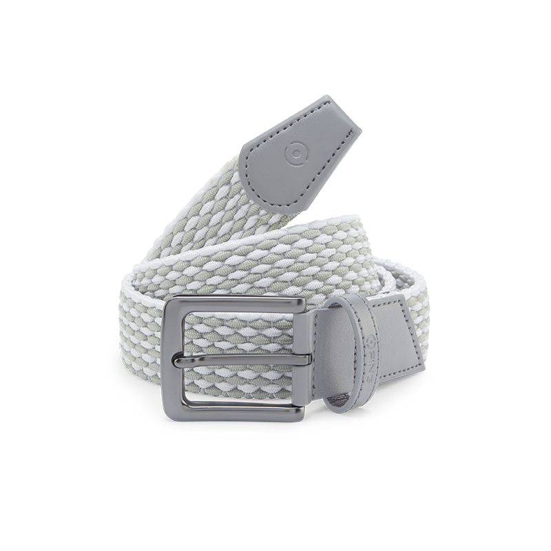 PING CINTURON HOMBRE STRETCH BELT PO3746 PEARL GREY WHITE