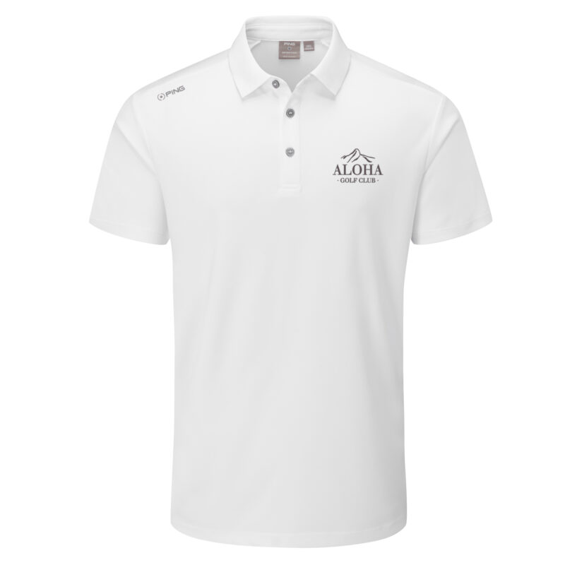 PING POLO HOMBRE LINDUM PO3464 WHITE