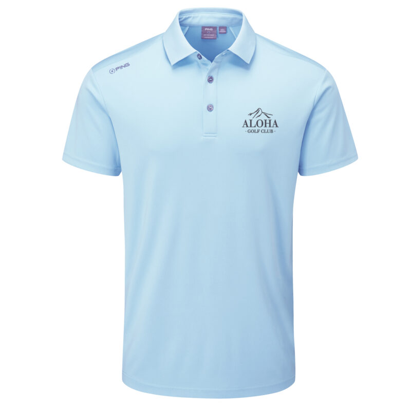 PING POLO HOMBRE LINDUM PO3464 SKY BLUE
