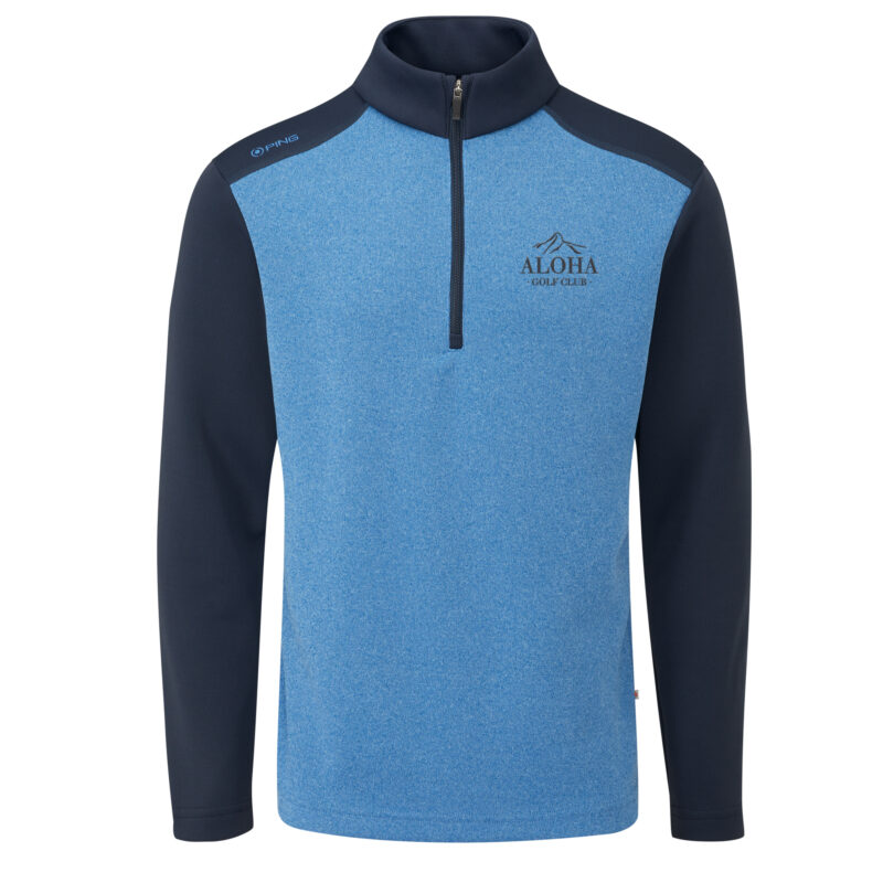 PING JERSEY MEDIA CREMALLERA HOMBRE RAMSEY PO3356 TIDAL BLUE / NAVY