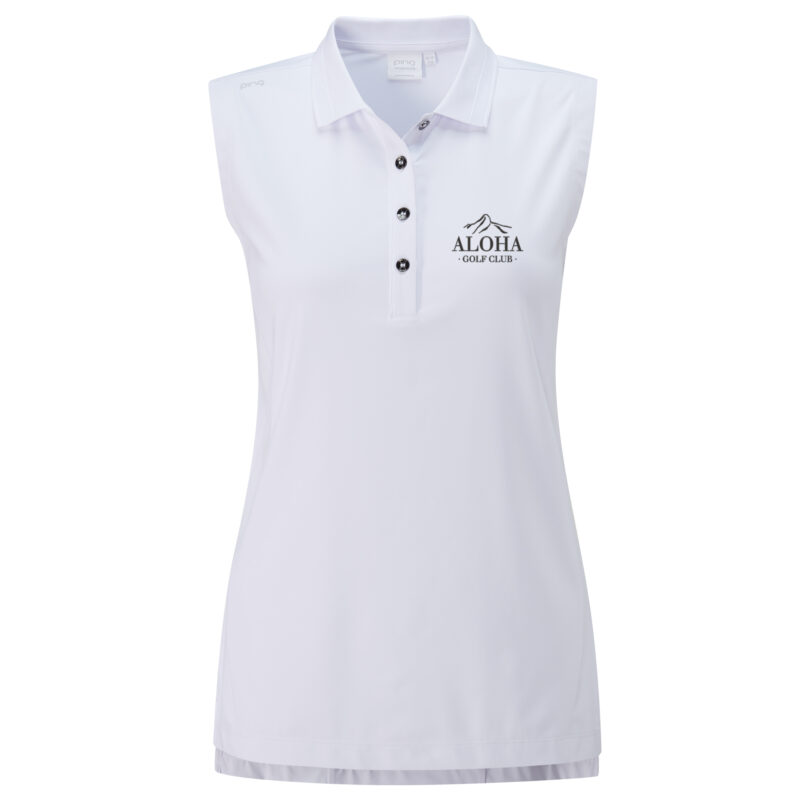 PING POLO MUJER SOLENE P93457 WHITE