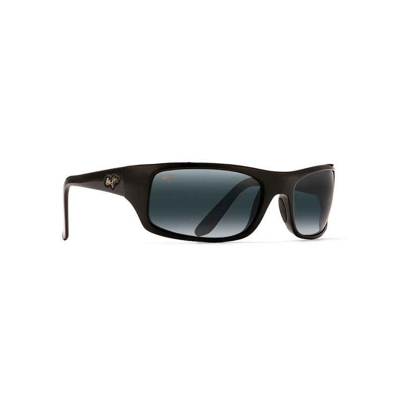 MAUI JIM GAFA MJ0202S-001 GRIS NEUTRO PEAHI NEGRO BRILLANTE