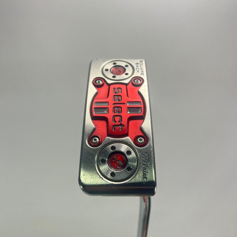 SCOTTY CAMERON PUTTER SELECT SQUARE BACK RED