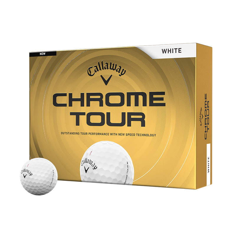 CALLAWAY BOLA CHROME TOUR DOCENA BLANCA