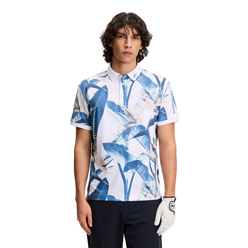 JLINDEBERG POLO HOMBRE JLGMJT14652 TOUR TECH PRINT