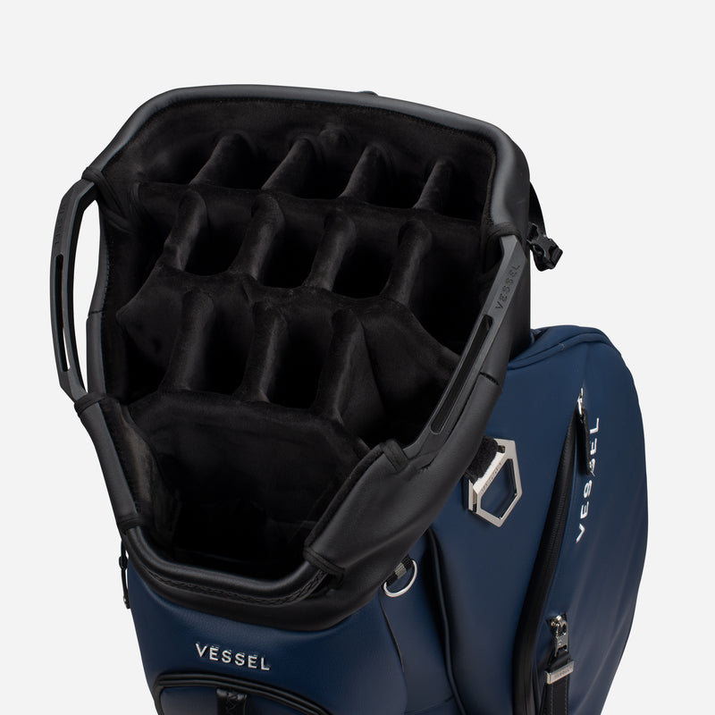 Vessel Lux Pro Cart Bag 2 Navy 15 Divisores - Imagen 3