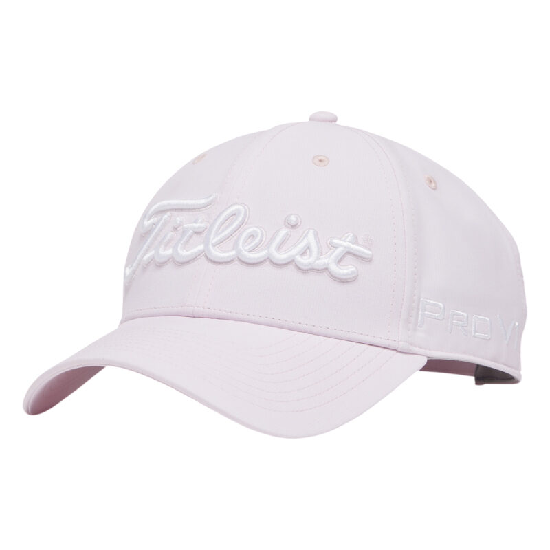 TITLEIST GORRA TOUR PERFORMANCE PALE PINK/WHITE