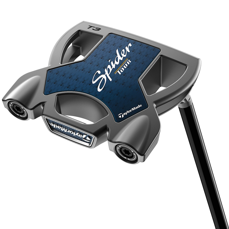 TAYLOR MADE PUTTER SPIDER TOUR BLACK X3 SHORT SLANT