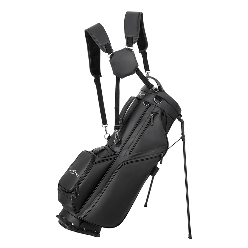 MIZUNO BOLSA PRO STAND BAG 25 BLACK LOGO ALOHA