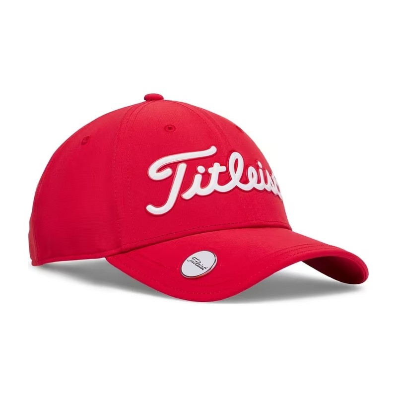 Gorra Titleist Players Ball Marker roja
