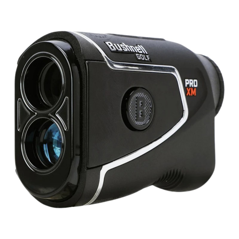 Medidor láser de golf Bushnell Pro XM – vista frontal