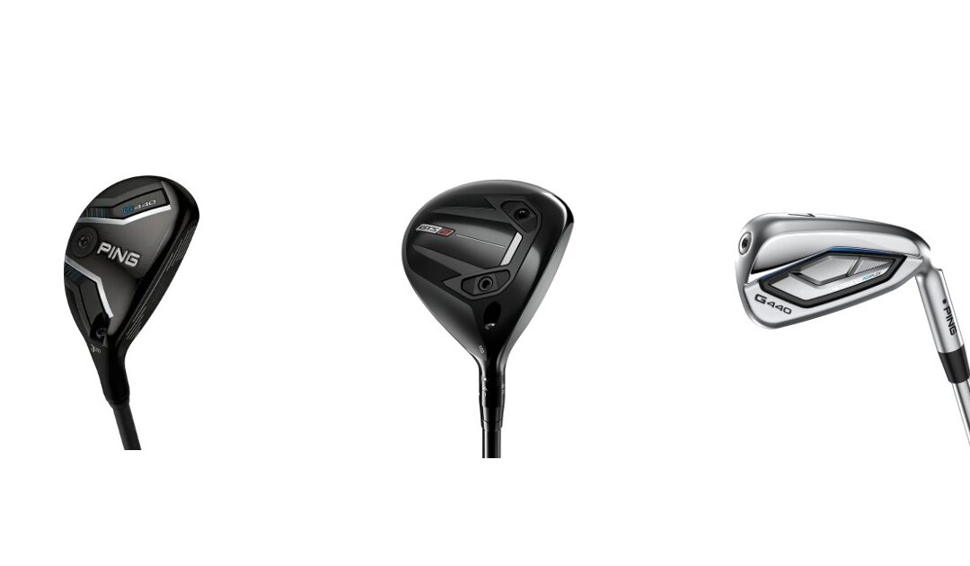 Opciones para personalizar palos de golf: híbrido Ping G440, madera Titleist GT2 e hierros Ping G440 HL