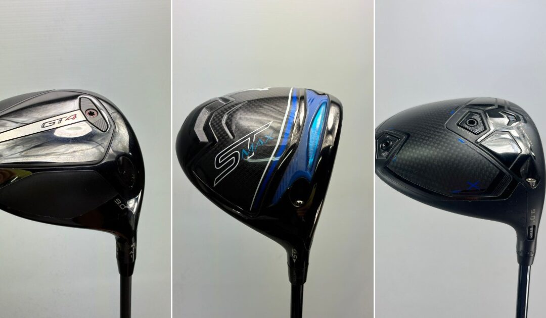 Drivers de segunda mano: Titleist GT4, Mizuno ST Max 230 y Cobra Dark Speed X