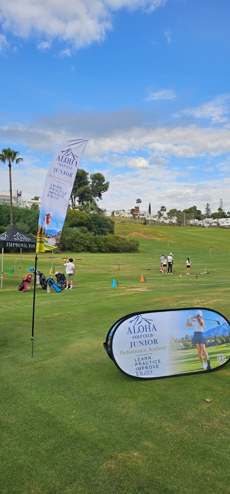 Zona de entrenamiento de Aloha Golf Junior Performance Academy